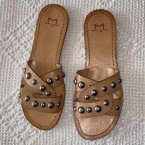 NWT Marc Fisher LTD Leather Sandal